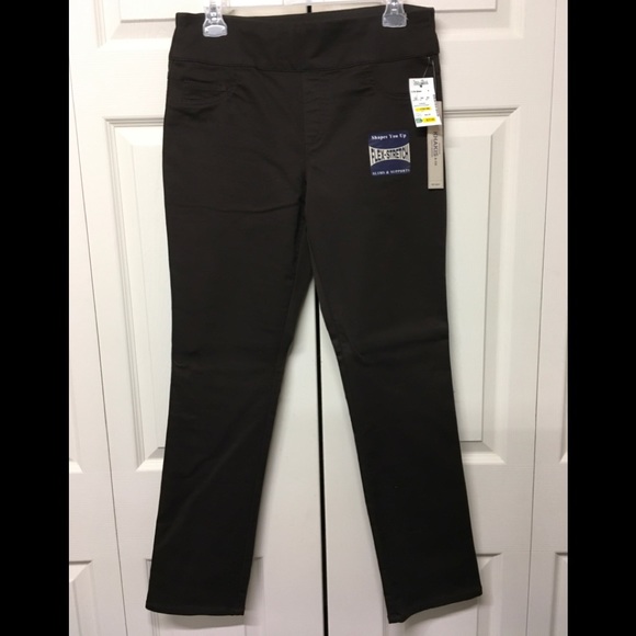 Brown stretch cotton pants. Still has tags never worn. - Picture 1 of 10
